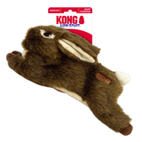 KONG Wild Low Stuff Rabbit Plush Dog Toy, Medium - view 3