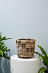 Rattan Wood Baskets By Accent Decor