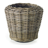 Rattan Wood Baskets By Accent Decor