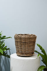 Rattan Wood Baskets By Accent Decor