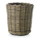 Rattan Wood Baskets By Accent Decor