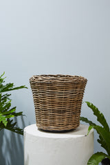 Rattan Wood Baskets By Accent Decor