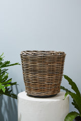 Rattan Wood Baskets By Accent Decor