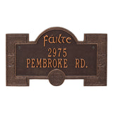 Whitehall Failte Plaque - Antique Copper
