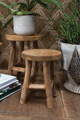 Cobble Wood Display Stands By Accent Decor