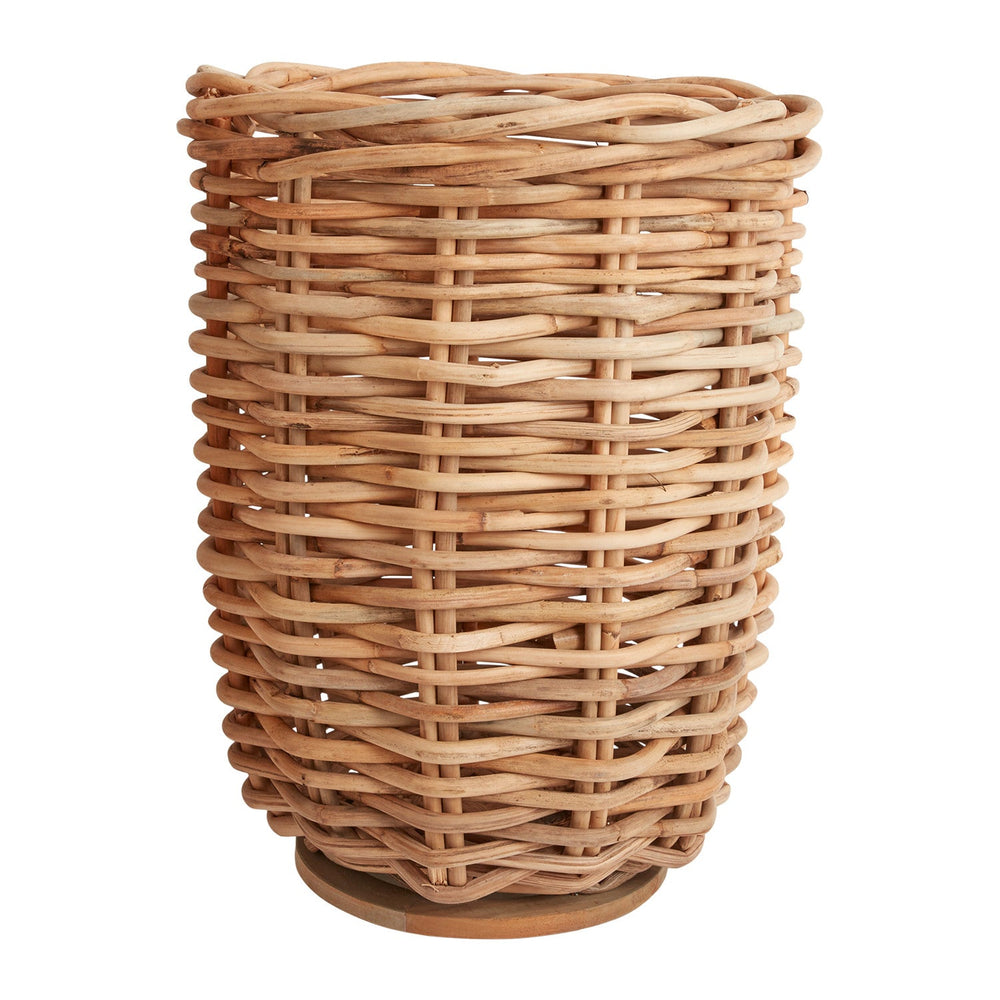Kaya Woven Wood Baskets By Accent Decor
