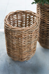 Kaya Woven Wood Baskets By Accent Decor