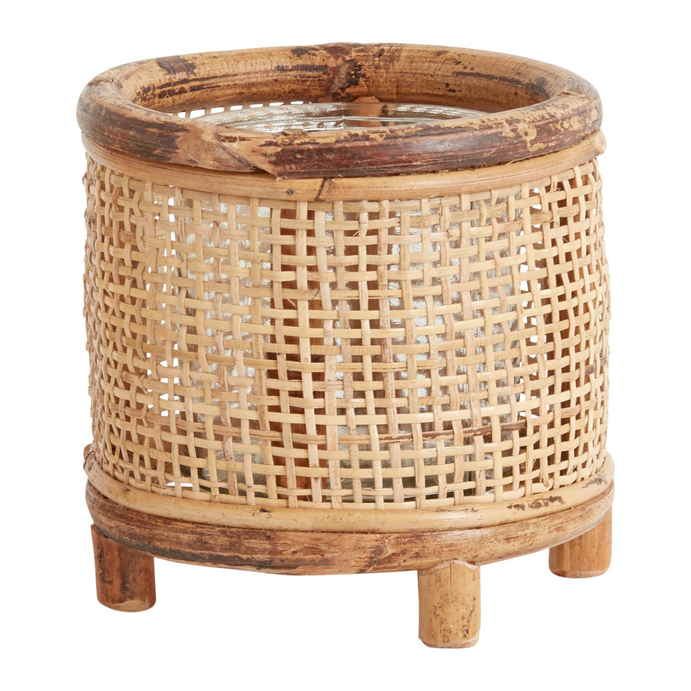 Orsen Woven Wood Candleholders By Accent Decor