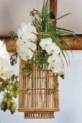 Tindra Woven Wood Lanterns By Accent Decor