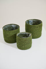 Inkberry Natural Fibers Baskets (Set of 3) By Accent Decor