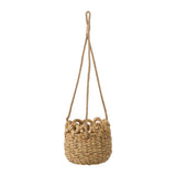 Verse Hanging Woven Natural Fibers Baskets By Accent Decor