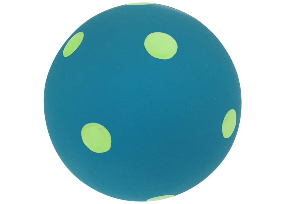 Multipet Polka Dot Ball Dog Toy - 4"
