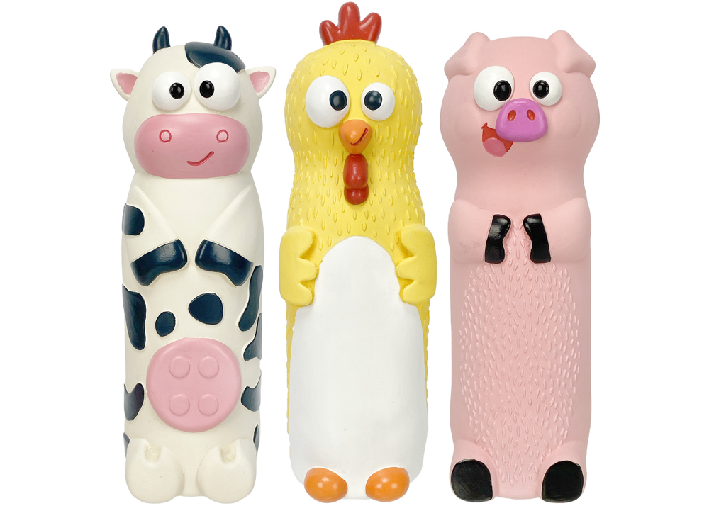 Multipet Look Who's Crunching Water Bottle Animal Dog Toy - 8"