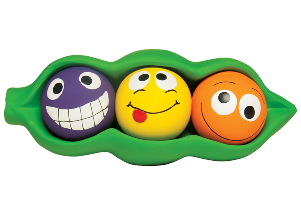King Wholesale Multipet Three Peas in a Pod Dog Toy