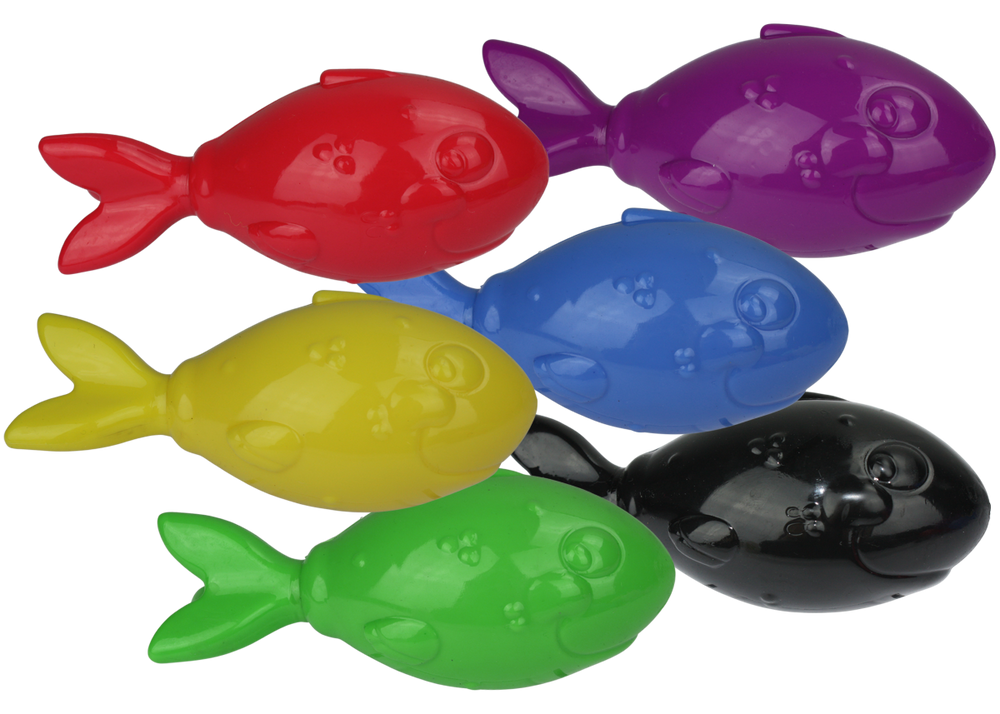 Multipet Lobberz Fish Dog Toy - 7"