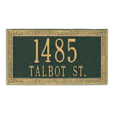 Whitehall Celtic Cornerstone Plaque - Green/Gold