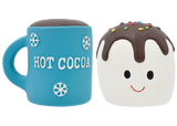 Multipet 3.5" Latex Hot Cocoa/Marshmallow Dog Toy, 2-Pack