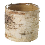 Birch Cylinder Wood Decorative Accents By Accent Decor