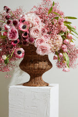 Melita Rattan Woven Wood Decorative Accent By Accent Decor