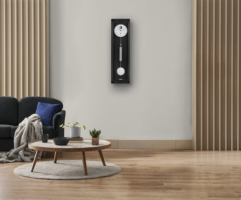 Hermle Hudson Regulator Wall Clock (2 Finishes Available)