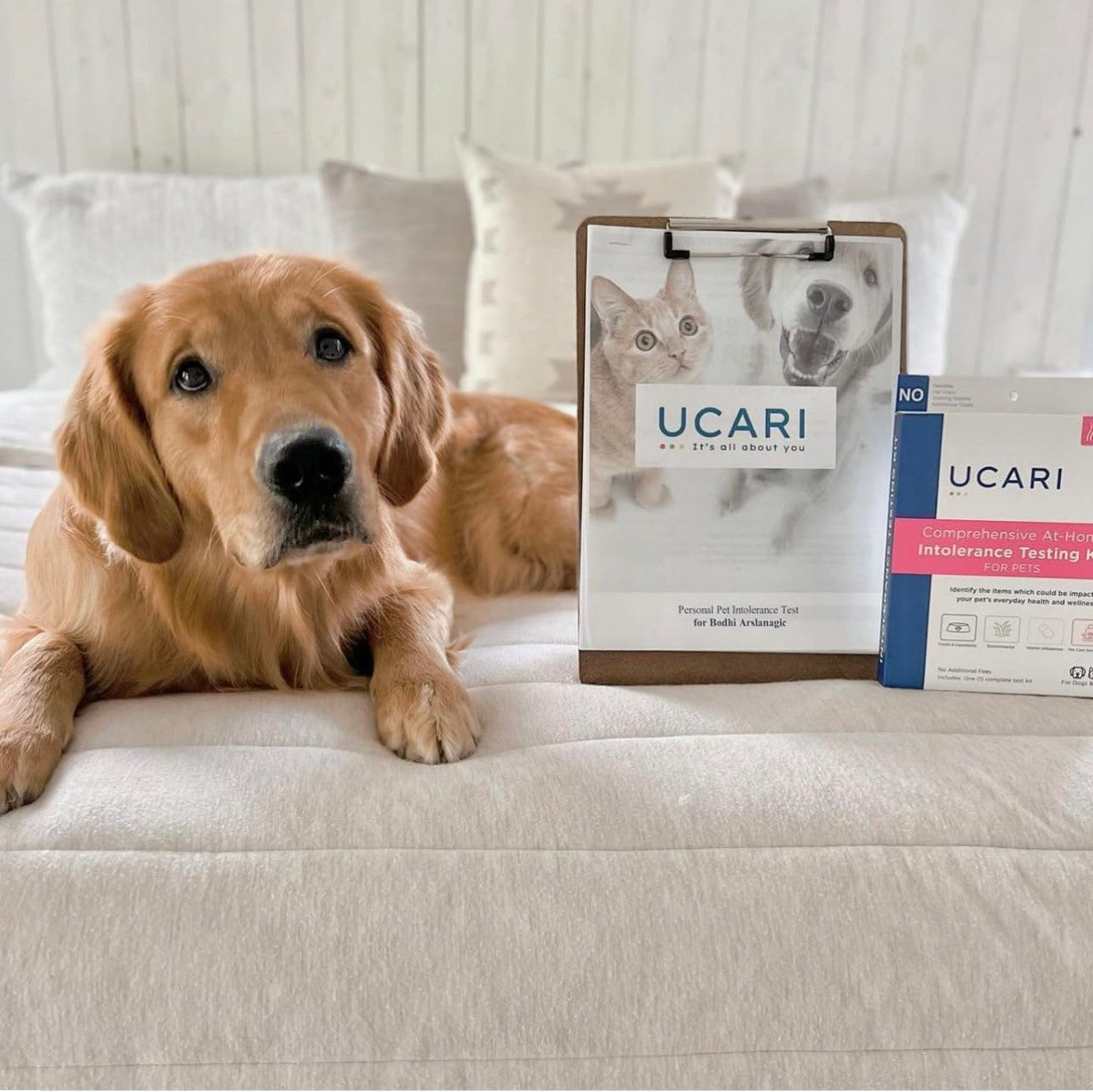 UCARI Pet Sensitivity and Intolerance Test Kit - Screens for 1,500+ Intolerances