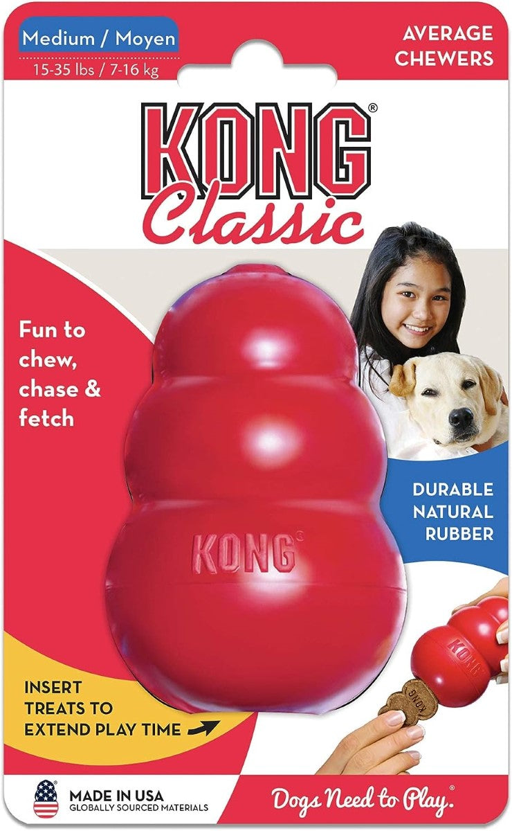 KONG Classic Dog Toy (Multiple Sizes Available)