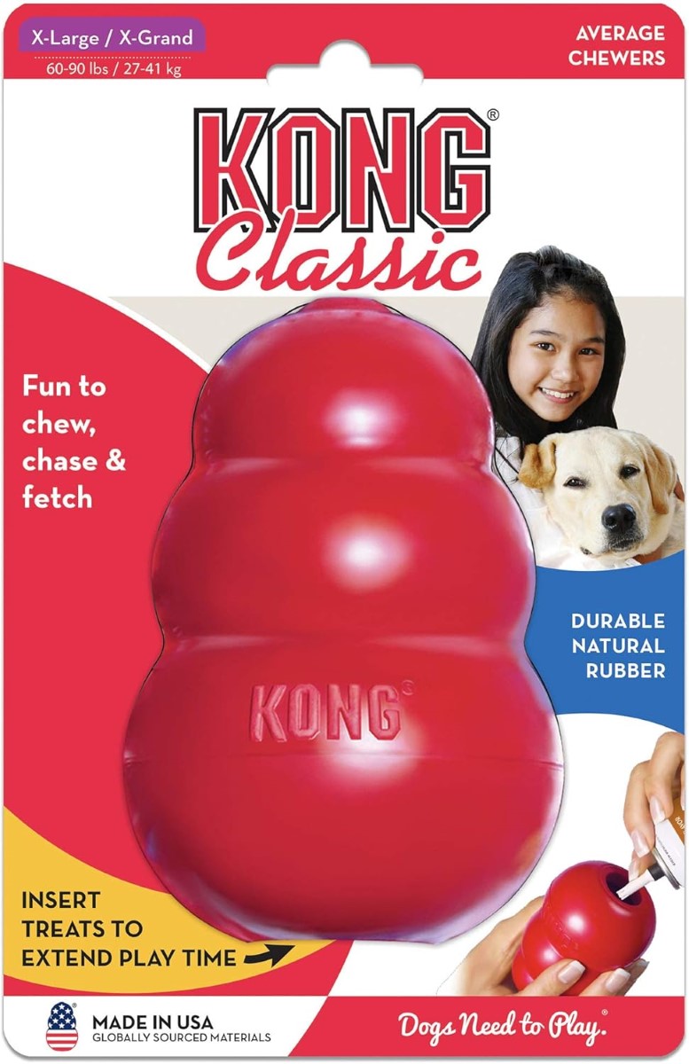 KONG Classic Dog Toy (Multiple Sizes Available)