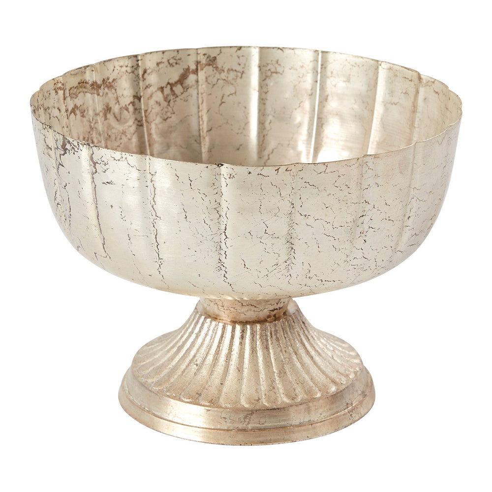 Lita and Footed Metal Compotes By Accent Decor