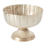 Lita and Footed Metal Compotes By Accent Decor