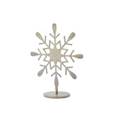 Moonlit Snowflake Display Stands By Accent Decor