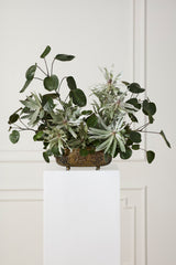 Pressed Snowflake Trough Vessel By Accent Decor
