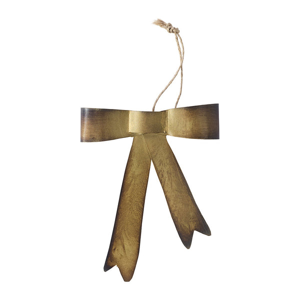 Accent Decor Brassy Bow Ornaments By Accent Decor