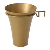 Square Frame Attachment Matte Metal Vase By Accent Decor