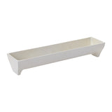 White Edison Matte Metal Trays By Accent Decor