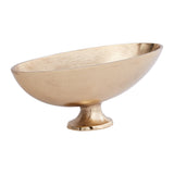 Charlize Metal Boat-Shaped Vessels By Accent Decor