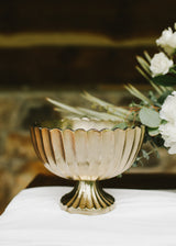 Scallop Metal Compotes By Accent Decor