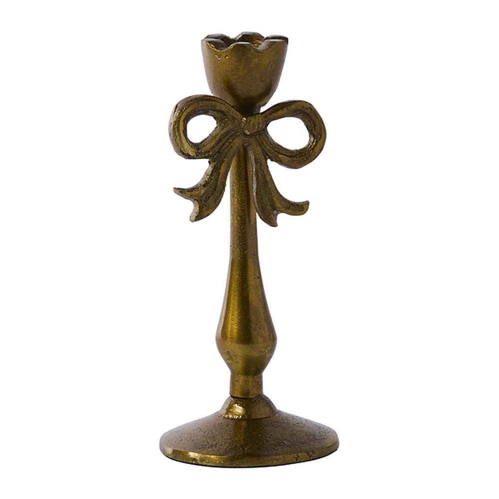 Bowtied Candleholders By Accent Decor