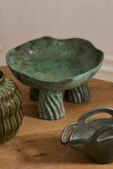 Celadon Bowl By Accent Decor