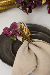 English Oak Napkin Rings By Accent Decor