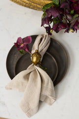 English Oak Napkin Rings By Accent Decor