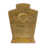 Duelo Metal Tombstone Decor By Accent Decor