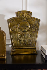 Duelo Metal Tombstone Decor By Accent Decor