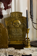 Duelo Metal Tombstone Decor By Accent Decor