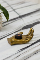 Open Hand Candleholder By Accent Decor