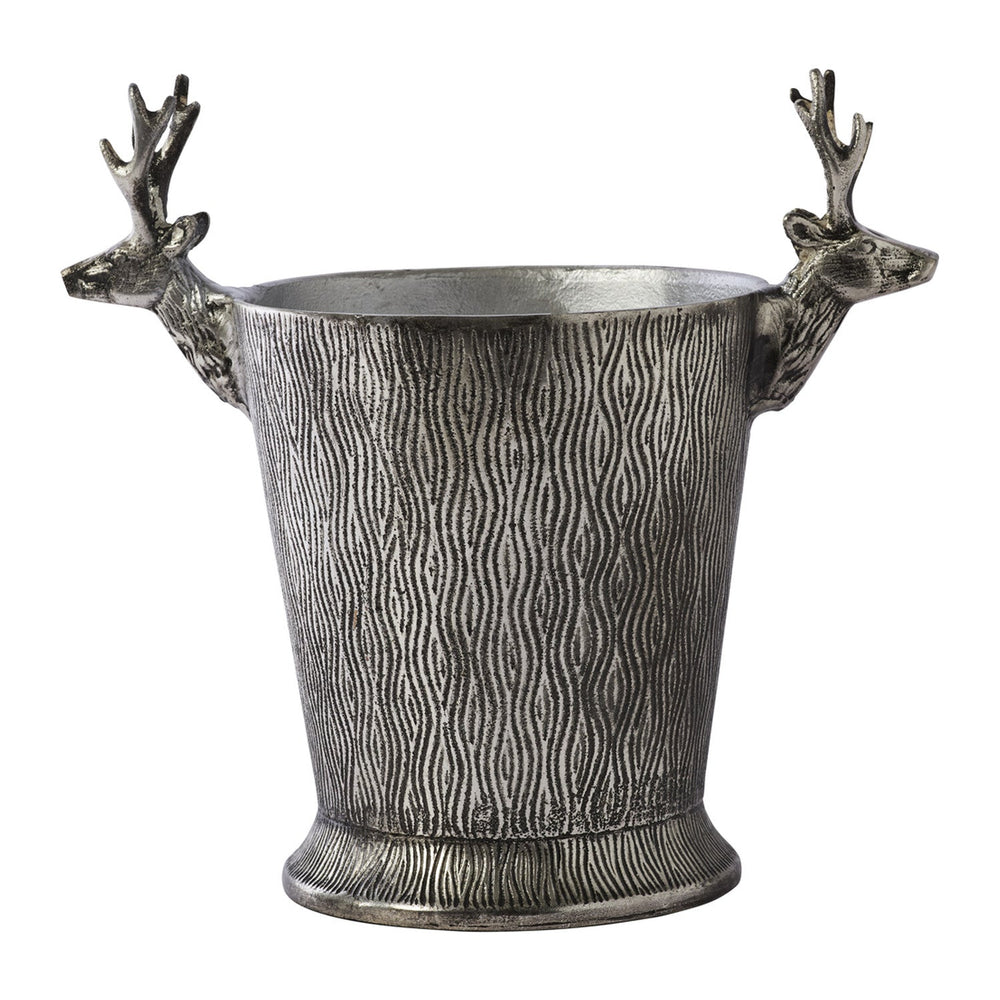 Silver Deer Decorative Figurine By Accent Decor