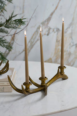 Elegant Antler Candleholders By Accent Decor