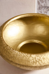 Blaze Textured Carved Bowl By Accent Decor