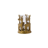 Deer Dance Votive Candleholders By Accent Decor - 6" x 7.75"