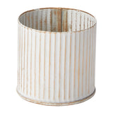 Whitewashed Norah Ribbed Distressed Vases By Accent Decor