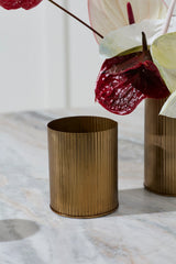 Gold Norah Vases By Accent Decor